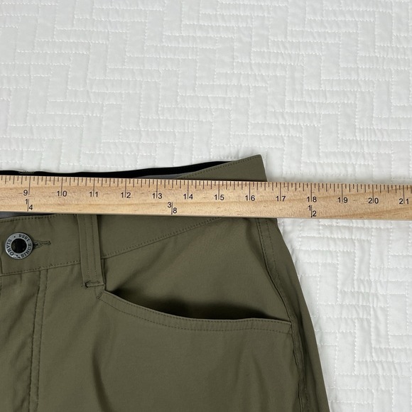 Orvis Pants Adult 34x30 Green Cargo Tech Performance Stretch Hiking Outdoors Men - Picture 3 of 9